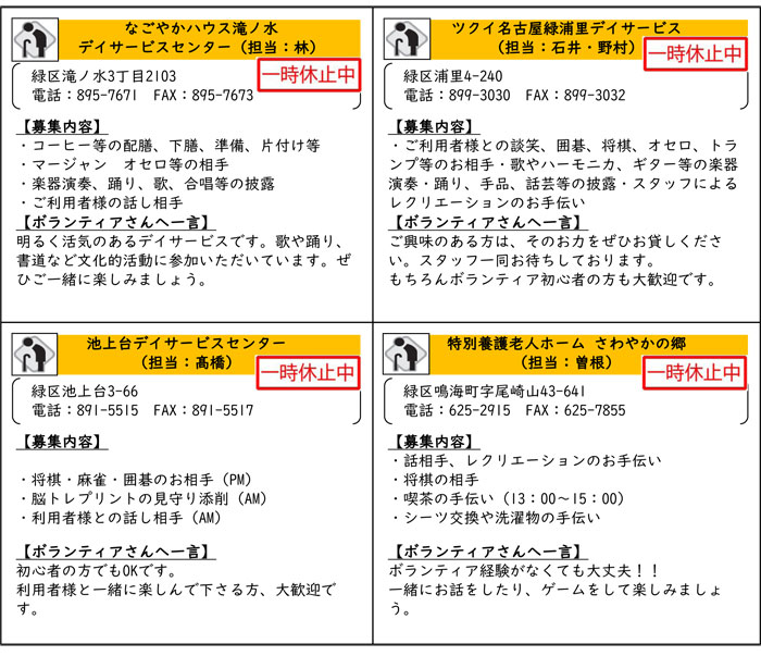 ボランティア