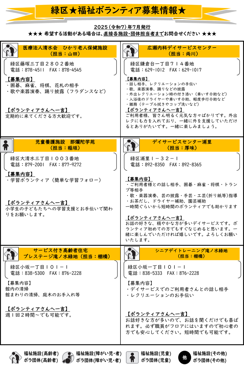 ボランティア
