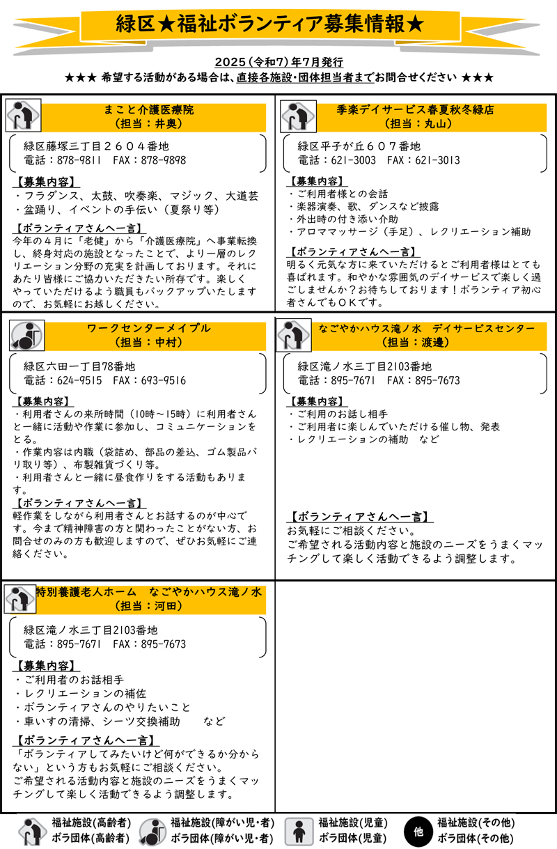 ボランティア